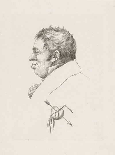 Portræt af Jantje de Wit af Jean Zacherie Mazel
