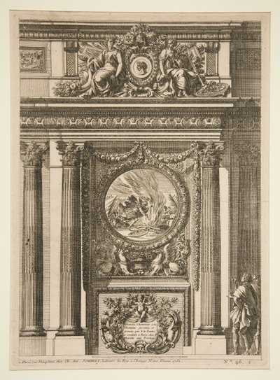 Store romerske pejse af Jean le Pautre