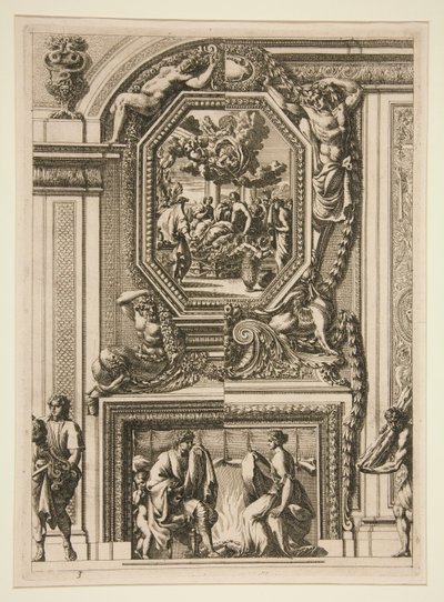 Store romerske pejse af Jean le Pautre