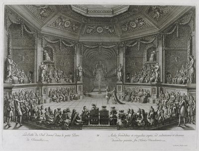 Den store kongelige underholdning i Versailles, 18. juli 1668 af Jean le Pautre