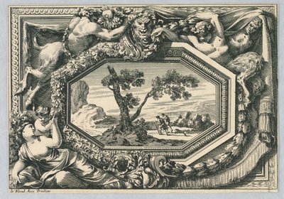 Panel fra "Panel Ornaments" af Jean le Pautre