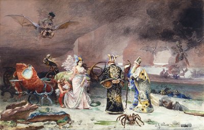 Et eventyr, af Jean or Jehan Georges Vibert