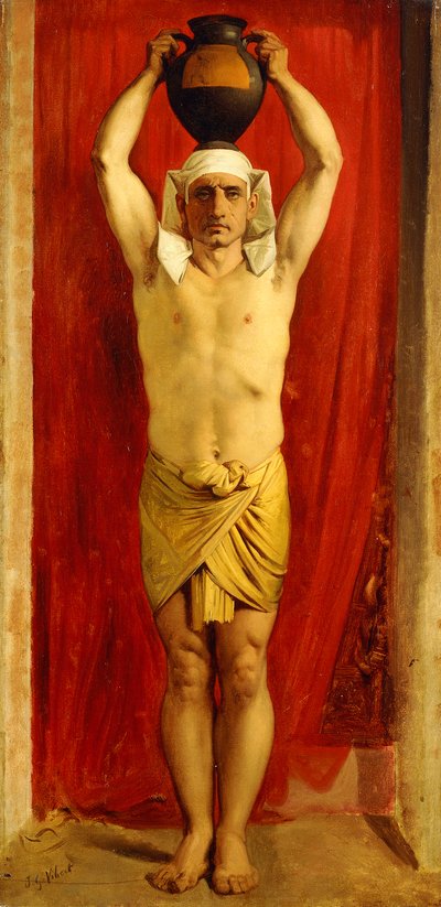 egyptisk vandskib, af Jean or Jehan Georges Vibert