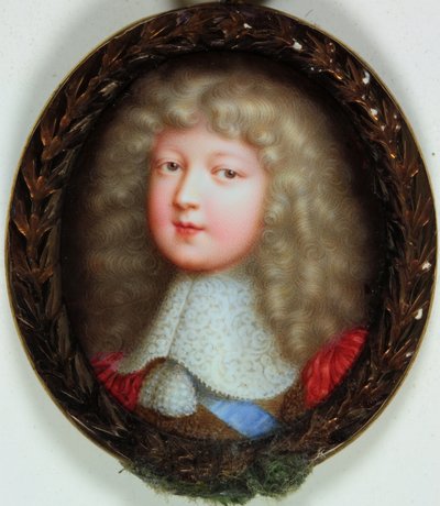 Louis af Frankrig, Grand Dauphin (emalje) af Jean the Elder Petitot