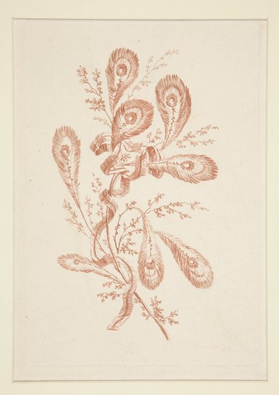 Uden titel (Ideelle blomster), fra et sæt på seks af Jeanne Deny
