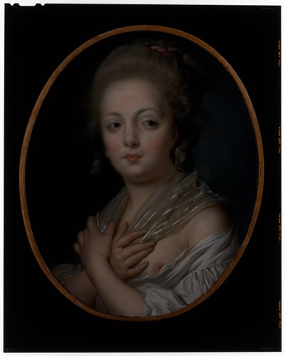 En ung kvinde ved sit toilet af Jeanne Philiberte Ledoux