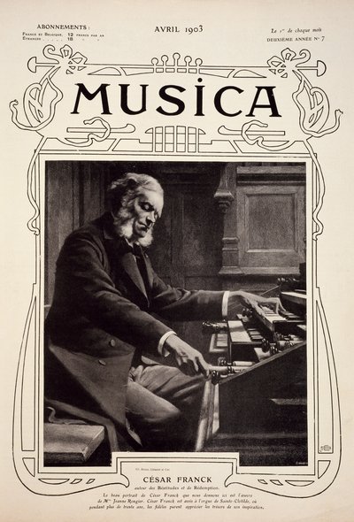 Cesar-Auguste Franck (Liege af Jeanne Rongier