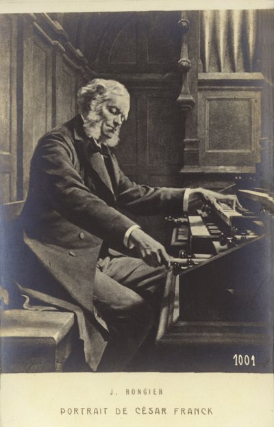 Cesar Franck, belgisk født komponist, pianist, organist og musiklærer, som arbejdede i Paris i sit voksne liv (1822-1890) af Jeanne Rongier