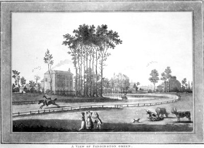 A View of Paddington Green, 1782-3 (akvatint) af Jefferyes Hammett O