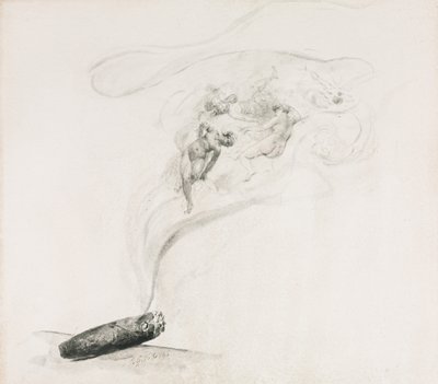 I Røgen af Jehan Georges Vibert