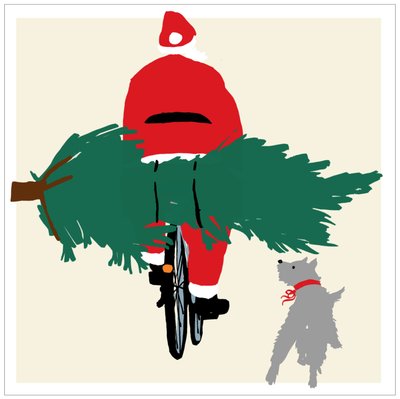 Pyntet julemand af Jenny Frean
