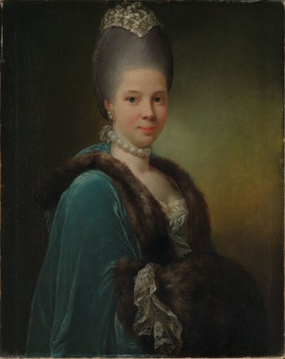 Christine Bodilla Birgitte von Munthe af Morgenstierne af Jens Juel