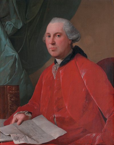 Dansk:  Portræt af Lauritz Christian Steen Portræt af Lauritz Christian Steen af Jens Juel