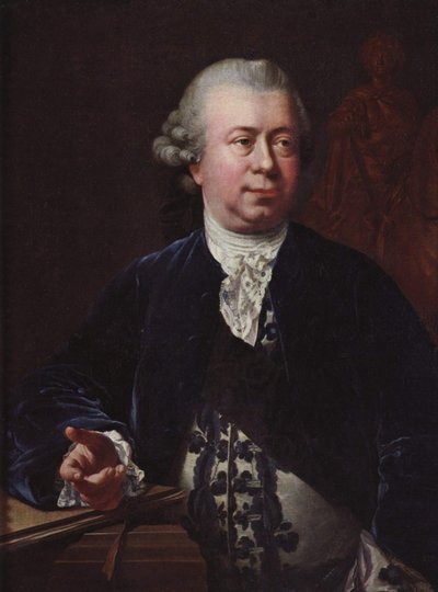 Portræt af Jacques-François-Joseph Saly af Jens Juel