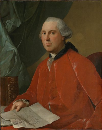 Portræt af Lauritz Christian Steen af Jens Juel