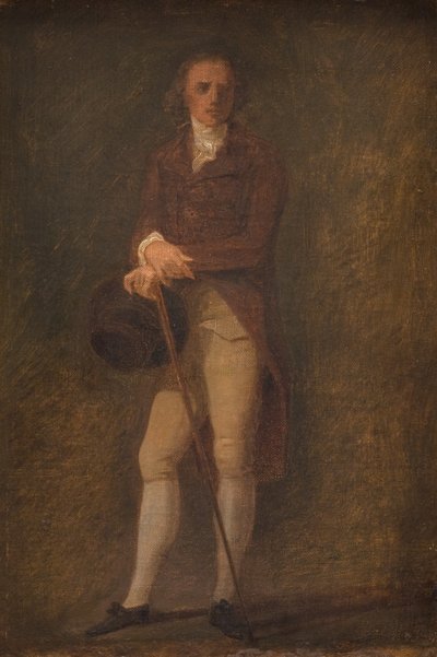 Portrætskitse. Maleren N.A. Abildgaard (?). af Jens Juel