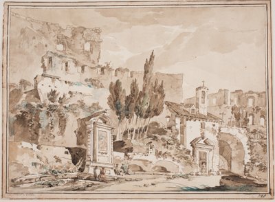 Det indre af Colosseum, Rom af Jens Petersen Lund
