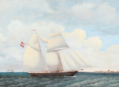 Skonnerten "Adolphine" af Jens Thielsen Locher