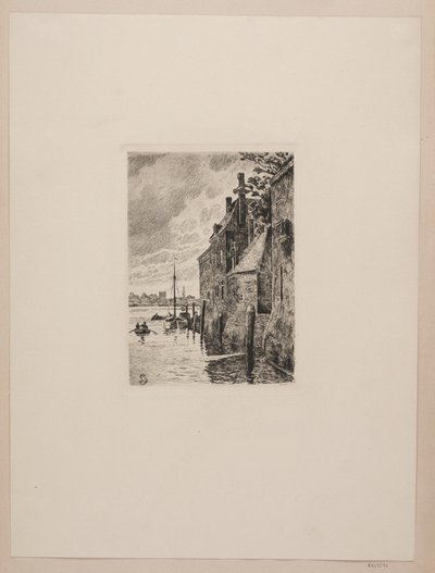 Gamle huse i Dordrecht af Jensen