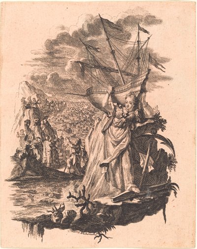 Allegori af vand af Jeremias Wachsmuth