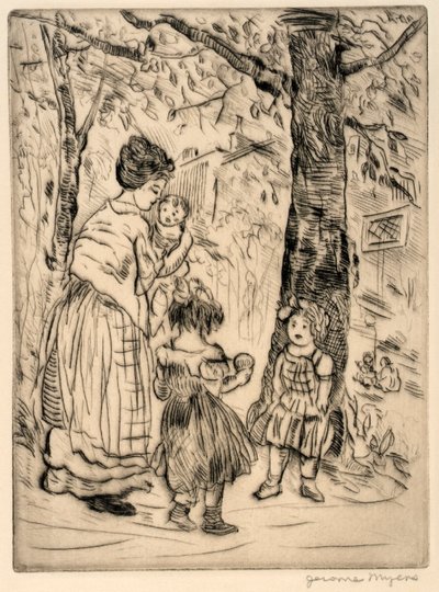 Forår (Springtime) af Jerome Myers