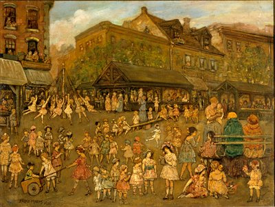 Glædens mark, 1920. af Jerome Myers