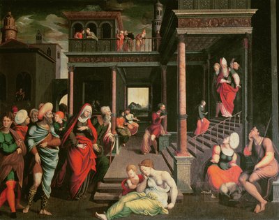Præsentationen i templet af Jeronimo Cosida y Ballejo