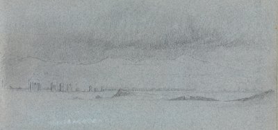 Skitsebog over italienske landskabsfag, 1869. af Jervis McEntee