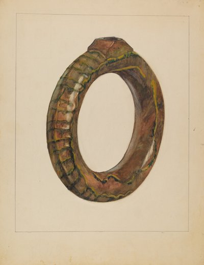 Ringflaske, 1936. af Jessica Price
