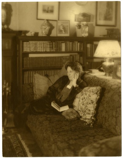 Alice Foote MacDougall af restaurantberømmelse, Greenwich Village, New York, USA, ca. 1915-25 (foto af gelatinesølv) af Jessie Tarbox Beals
