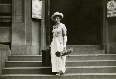 Beals på arbejde, 1904 af Jessie Tarbox Beals