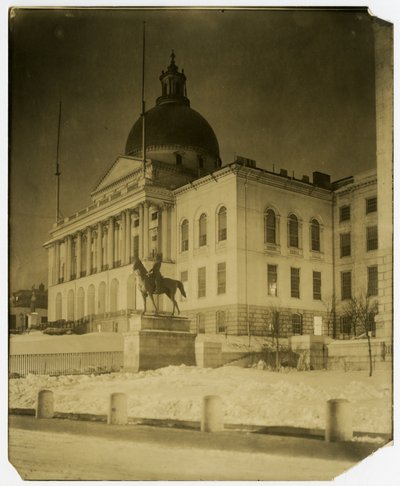 Capitol, Boston, Mass, Boston, USA, ca. 1902-10 (foto af gelatinesølv) af Jessie Tarbox Beals