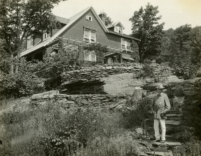 Carroll Beckwith, ca. 1905-17 (foto af gelatinesølv) af Jessie Tarbox Beals