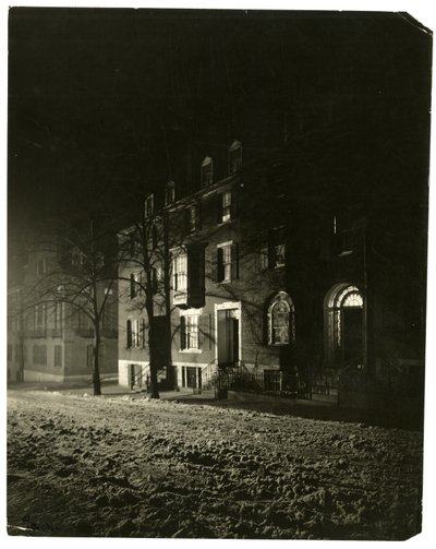 Chestnut Street, Boston, USA, ca. 1902-10 (foto af gelatinesølv) af Jessie Tarbox Beals