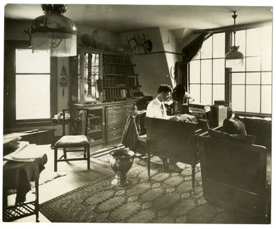 Ernest Thompson Seton, ca. 1918 (foto af gelatinesølv) af Jessie Tarbox Beals