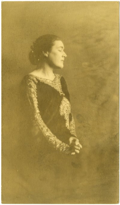 Fanny Hurst, ca. 1909-20 (foto af gelatinesølv) af Jessie Tarbox Beals