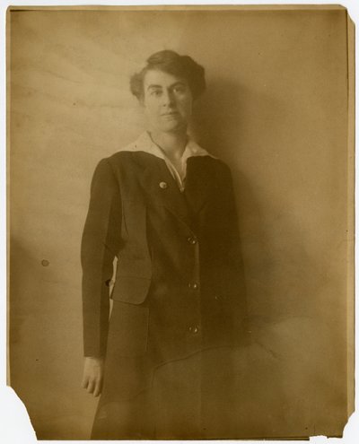 Frances Maule, ca. 1905-40 (foto af gelatinesølv) af Jessie Tarbox Beals