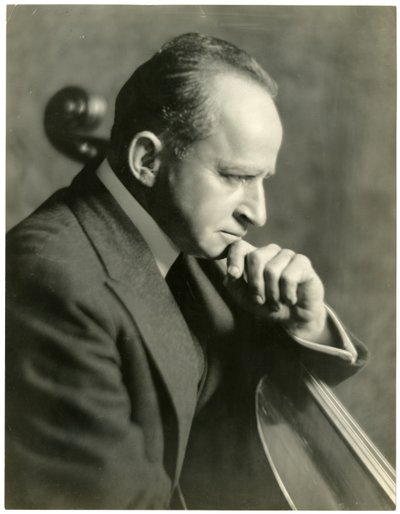 Hans Kronold, ca. 1905-21 (foto af gelatinesølv) af Jessie Tarbox Beals