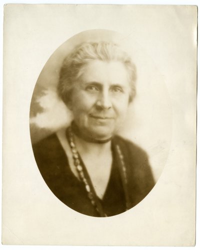 Ida Tarbell, ca. 1905-40 (foto af gelatinesølv) af Jessie Tarbox Beals