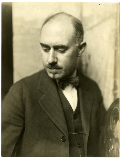 Jonas Lie - kunstner, udstillingen er på Macbeth Gallery, 1905 af Jessie Tarbox Beals