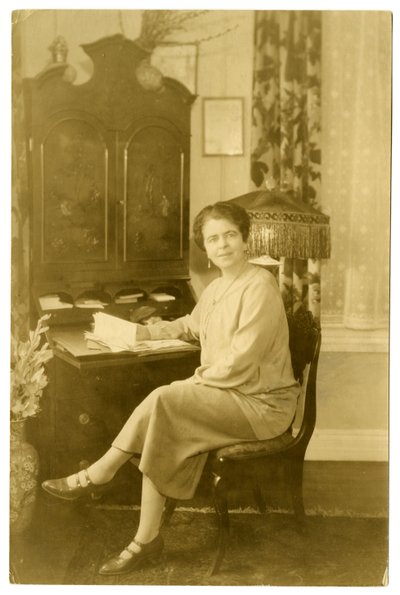 Dommer Jean Norris fra New York, ca. 1926 (foto af gelatinesølv) af Jessie Tarbox Beals