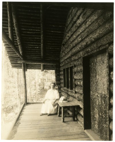 Mrs Edward MacDowell Marian Griswold (Nevins) MacDowell, Peterborough NH, McDowell MacDowell Colony af Jessie Tarbox Beals