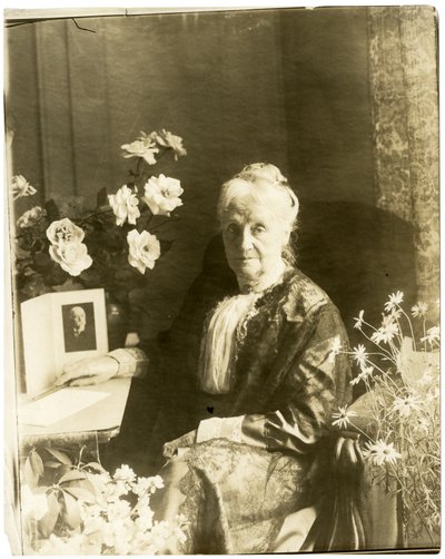 Mrs Greenwich Horne ?, ca. 1905-40 (foto af gelatinesølv) af Jessie Tarbox Beals