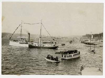 Naval Parade, 25. september Generel udsigt mod Grant