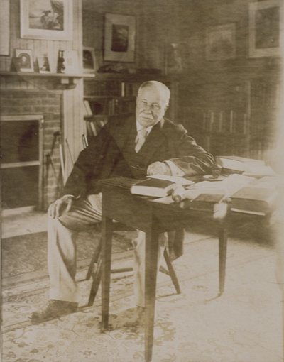 Portræt af William Dean Howells (1837-1920) 1918-20 af Jessie Tarbox Beals