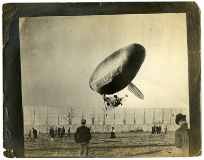 "Ville de St Mande" luftskib af Jessie Tarbox Beals