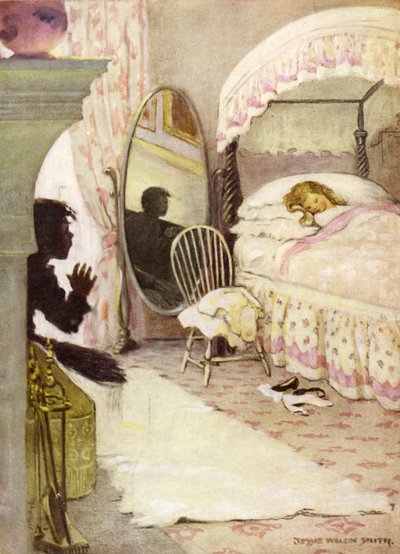 Illustration til The Water Babies af Charles Kingsley (farve litho) af Jessie Willcox Smith