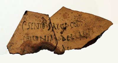 Herodes skær fra Masada (keramik) af Jewish School