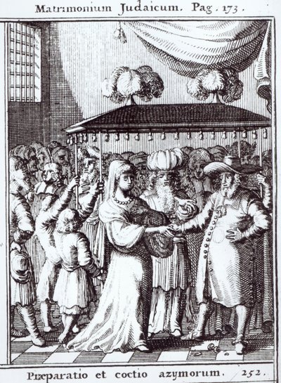 jødisk bryllup af Jewish School
