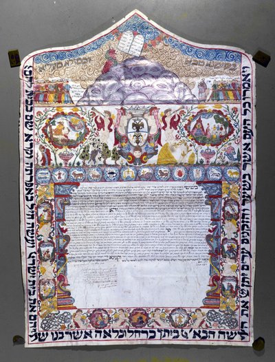 Jødisk ægteskabskontrakt, Ketubah af Jewish School